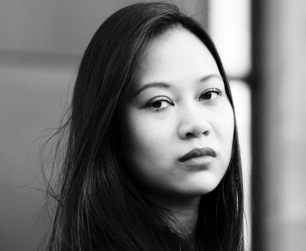 Girl looking at camera